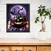 Halloween Pumpkin-11CT Stamped Cross Stitch 40*50cm