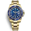 Rolex Submariner M116618LB Full Yellow Gold with Blue Dial Super Clone