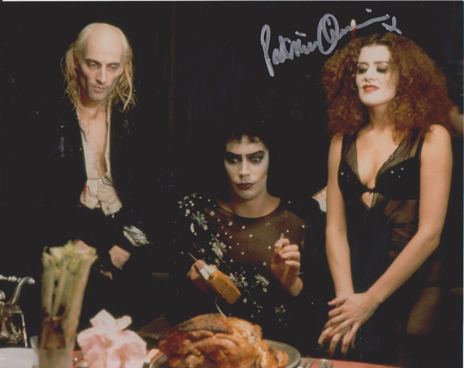 Patricia Quinn Rocky Horror 1 Original Autographed 8X10 Photo Poster painting