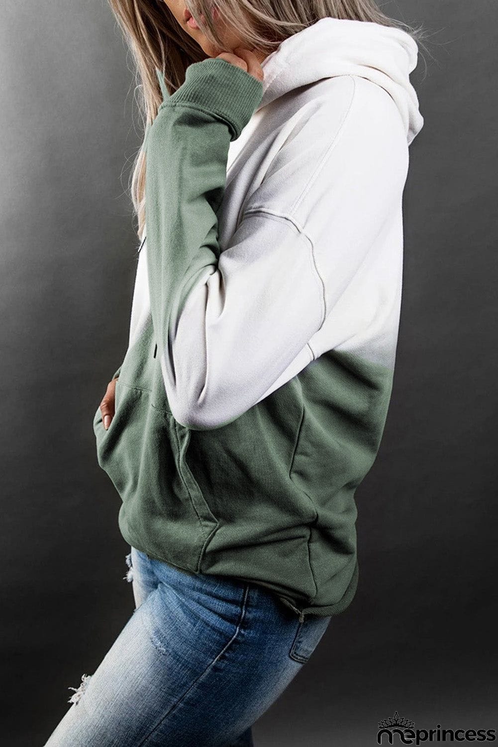 Gradient Long Sleeve Hoodie