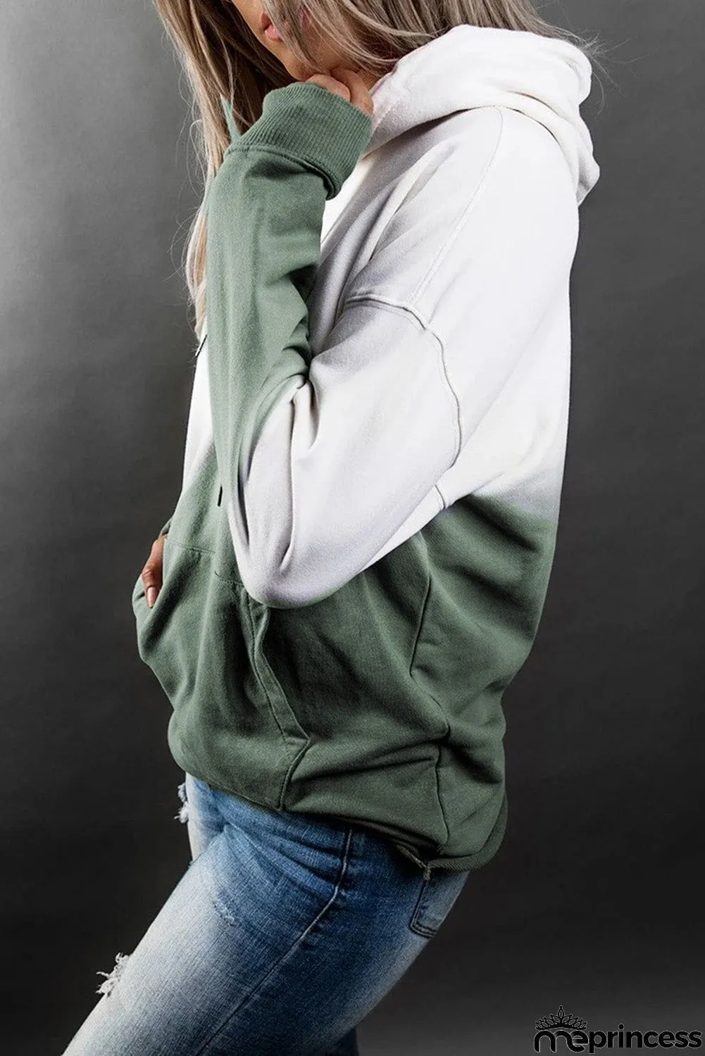 Gradient Long Sleeve Hoodie