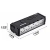 Aluminum Alloy Cycling Light 120 Wide-Angle Powerful Handlebar Flashlight