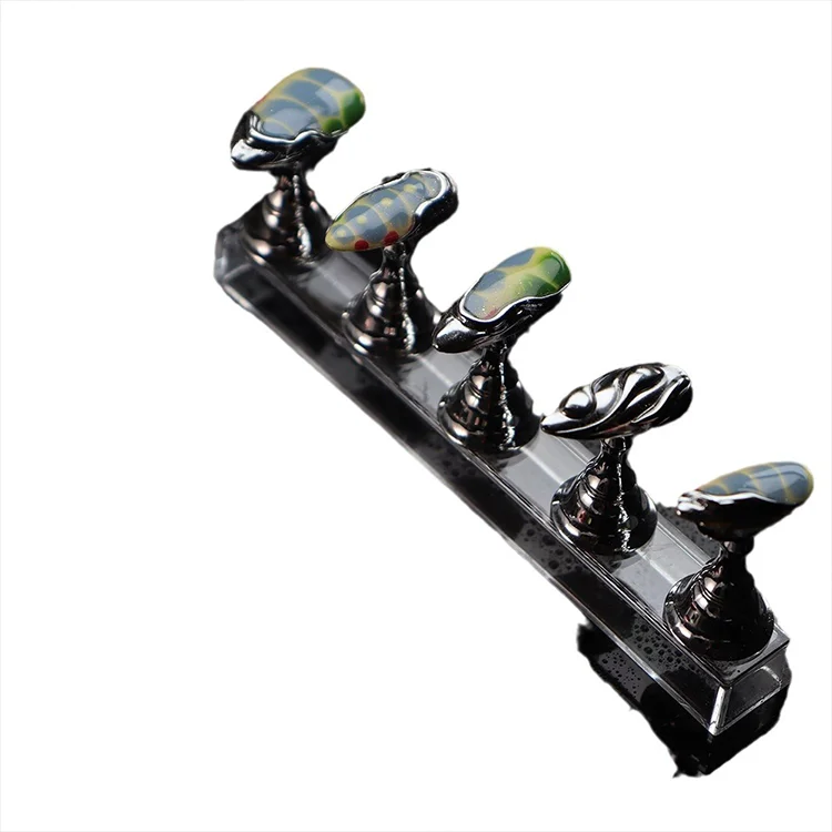 Millennial Punk Metal Texture Nail Stickers (M)