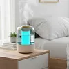 Air Humidifier Super Anti-Dry-Burning Quiet Silent Dual-Spray Humidifier W/ 7-Color Ambient Night Light Suitable for Room Office and Gym