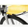 Metal Bike Front Basket Detachable Bike Front Rack Carrier 33 LBS Capacity Luggage Panniers Bag Carrier Bracket with Straps for Outdoor Travel Cycling & Commute