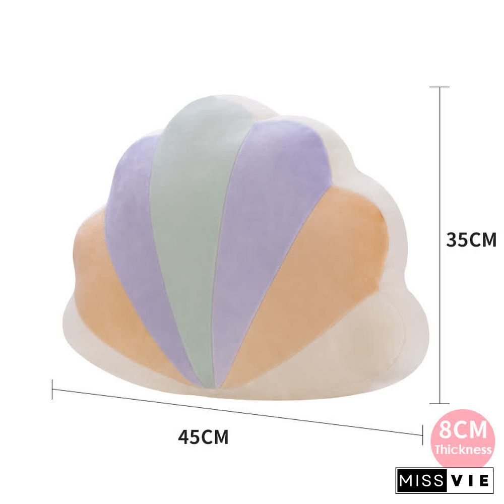 Rainbow Moon Star Pattern Pillow Plush Toy