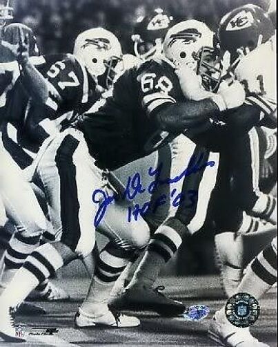 Joe Delamielleure Signed 8x10 Sop Cert Jsa Autograph Authentic