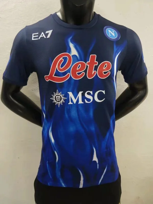 Retro Player Version 2021-2022 Naples Third Jersey