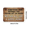 We can all use a good laugh - Vintage Metal Signs - 20*30cm/30*40cm - Warning