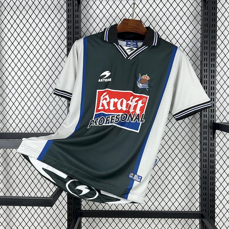 2000/02 Real Sociedad away retro jersey