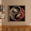 Dragon-11CT Stamped Cross Stitch Kit(40*40cm)