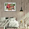 (Counted/Stamped) 11CT Christmas Tree Car - Cross Stitch Kits 40*50cm/15.7x19.7in