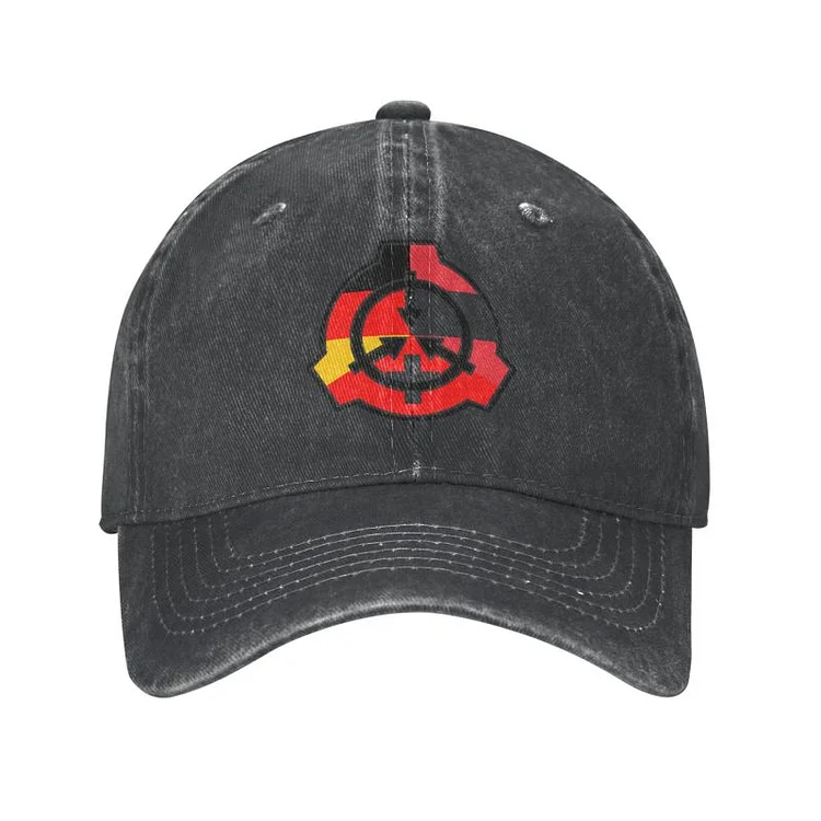 Punk Cotton SCP Baseball Cap Men Women Breathable Dad Hat Outdoor