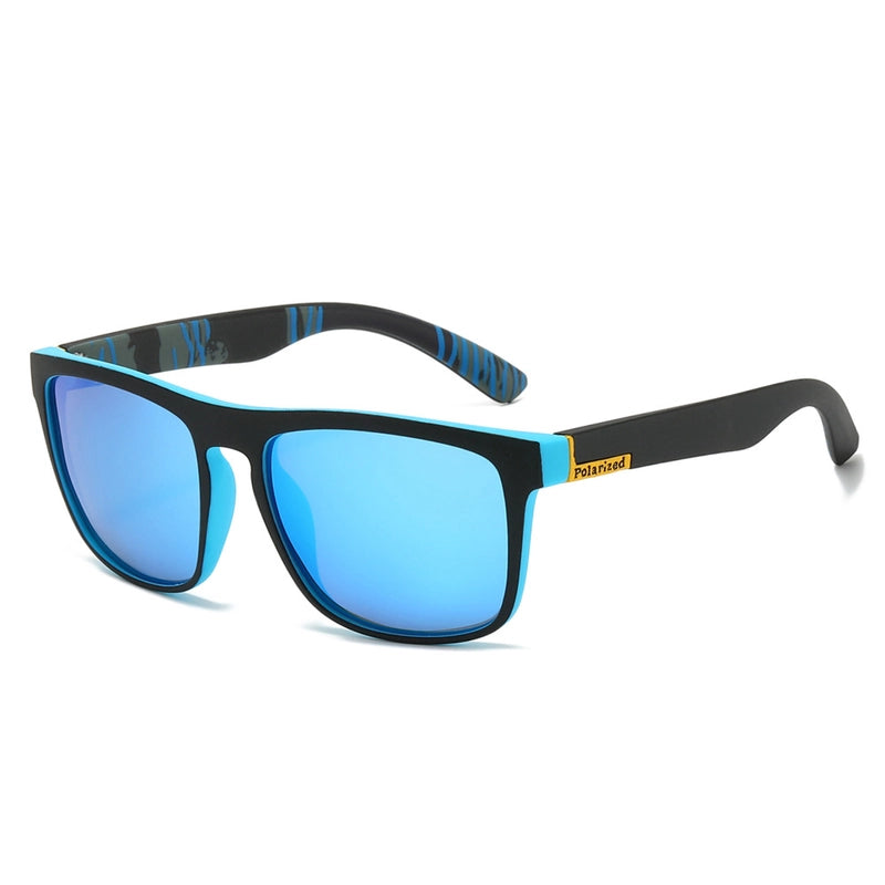 Casual Color Block Tac Square Full Frame Men’s Sunglasses