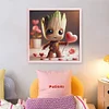 Groot-11CT Stamped Cross Stitch 40*40cm/15.75*15.75in
