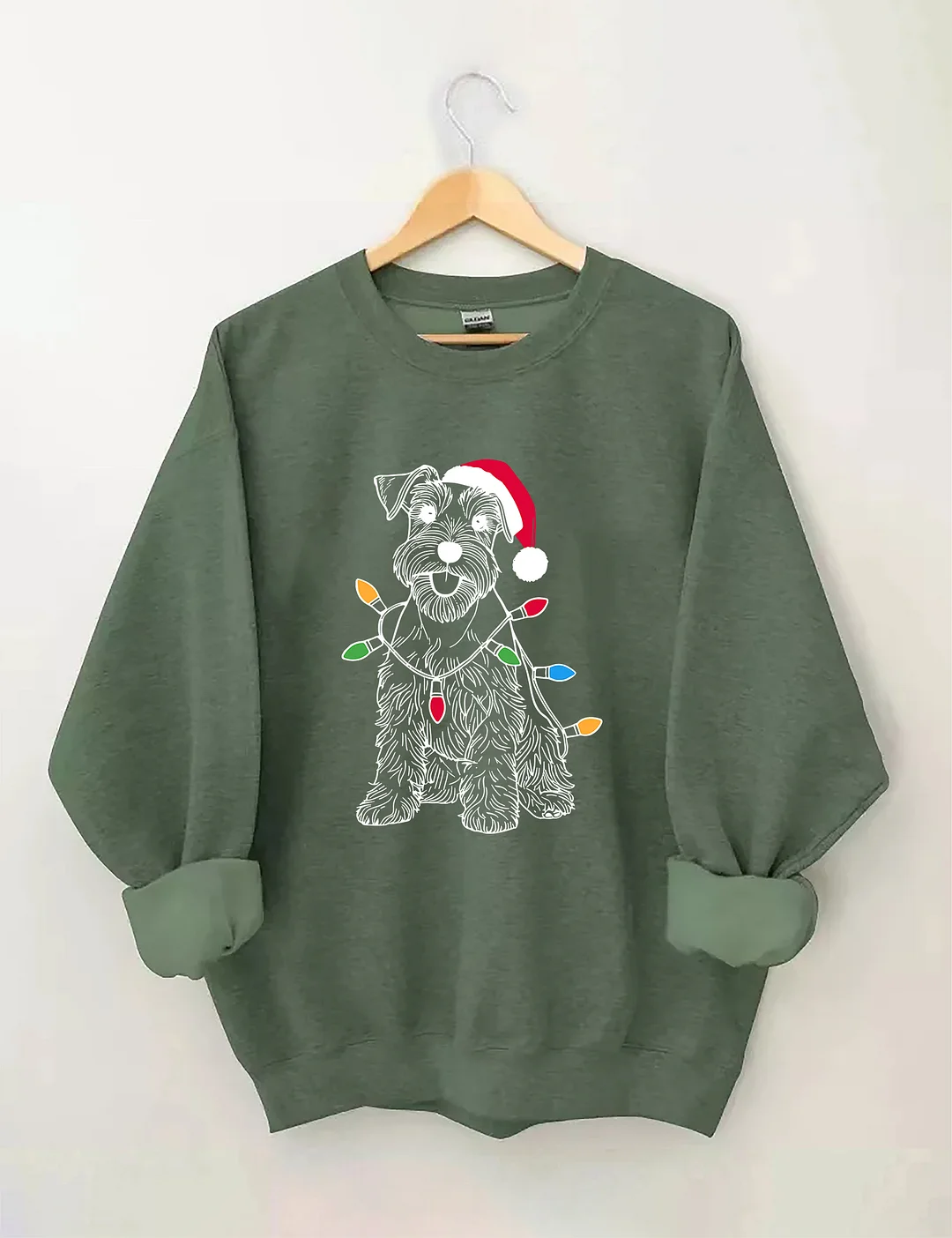 Miniature Schnauzer Christmas Sweatshirt