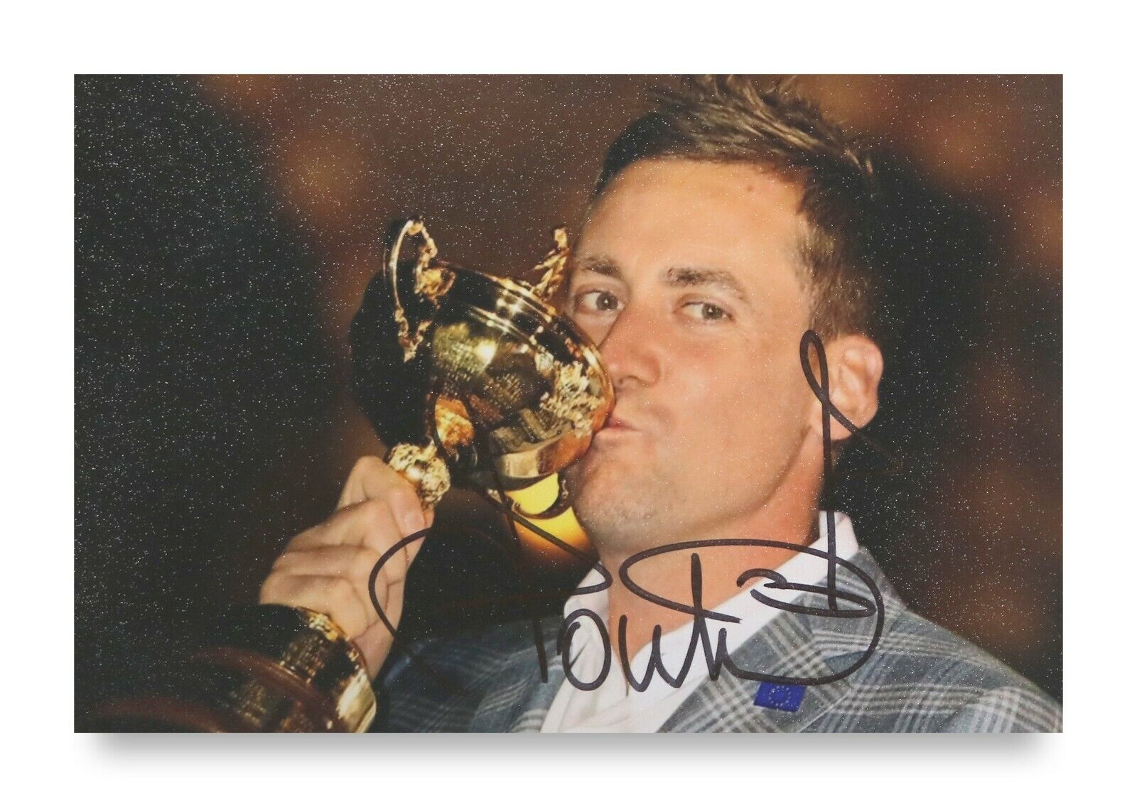 Ian Poulter Signed 6x4 Photo Poster painting World Golf Championship PGA Tour Autograph + COA