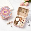 1PCS-Mandala motif-bo&icirc;te de rangement cosm&eacute;tique bricolage