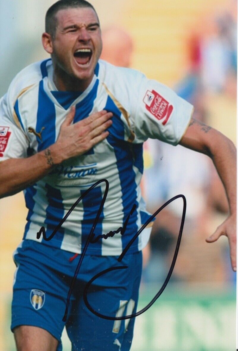 MARK YEATES HAND SIGNED 6X4 Photo Poster painting COLCHESTER UNITED FOOTBALL AUTOGRAPH