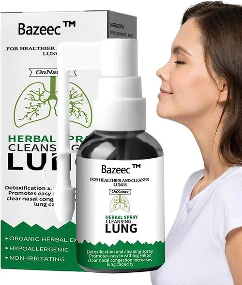 ORGANIC HERBAL ORAL LUNG SPRAY: POWERFUL LUNG SUPPORT CLEANSE & REPAIR