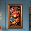 (US Only)Paint By Numbers Kit On Canvas DIY Oil Art Tulip Picture Home Wall Decor40x70cm