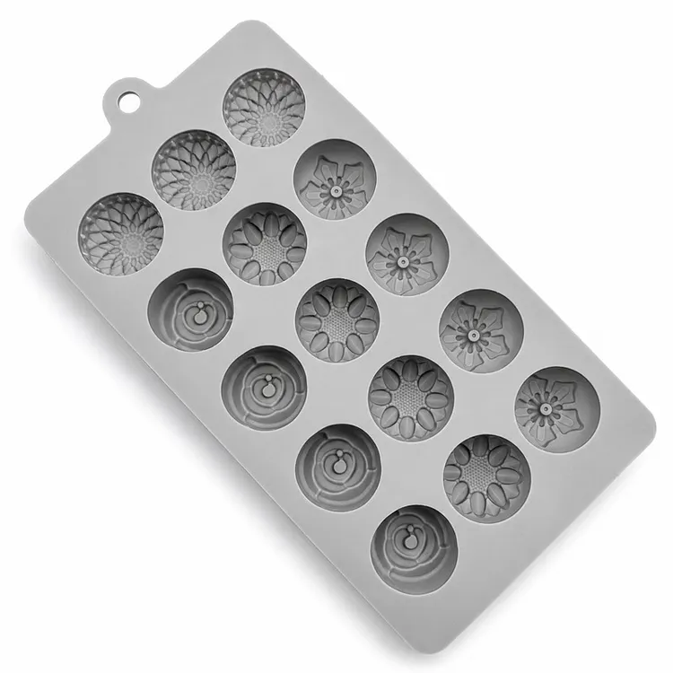 Multi-Flower Silicone Candy Mold