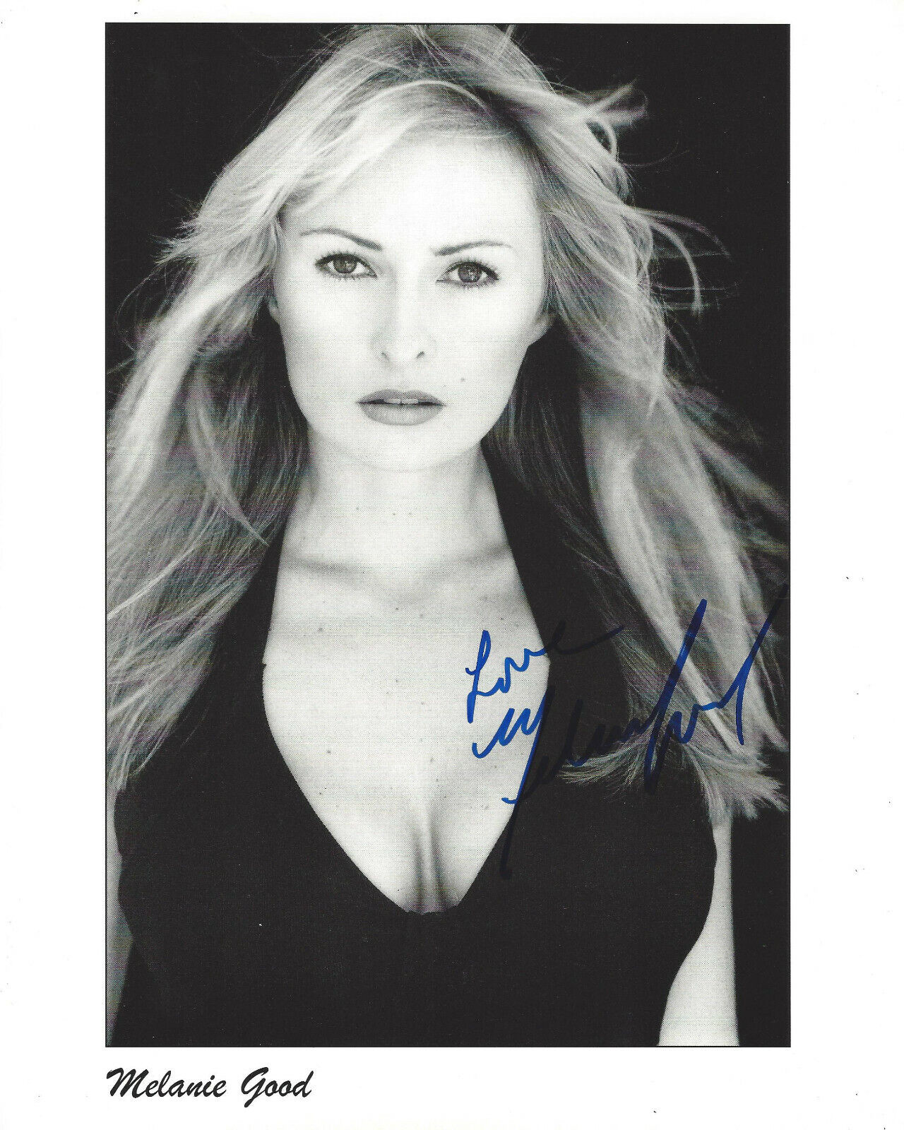 MELANIE GOOD SIGNED AUTHENTIC 'PRIVATE PARTS' Photo Poster painting C w/COA MODEL ACTRESS