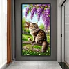 Diamond Painting - Full Round Drill - Cat(Canvas|40*70cm)