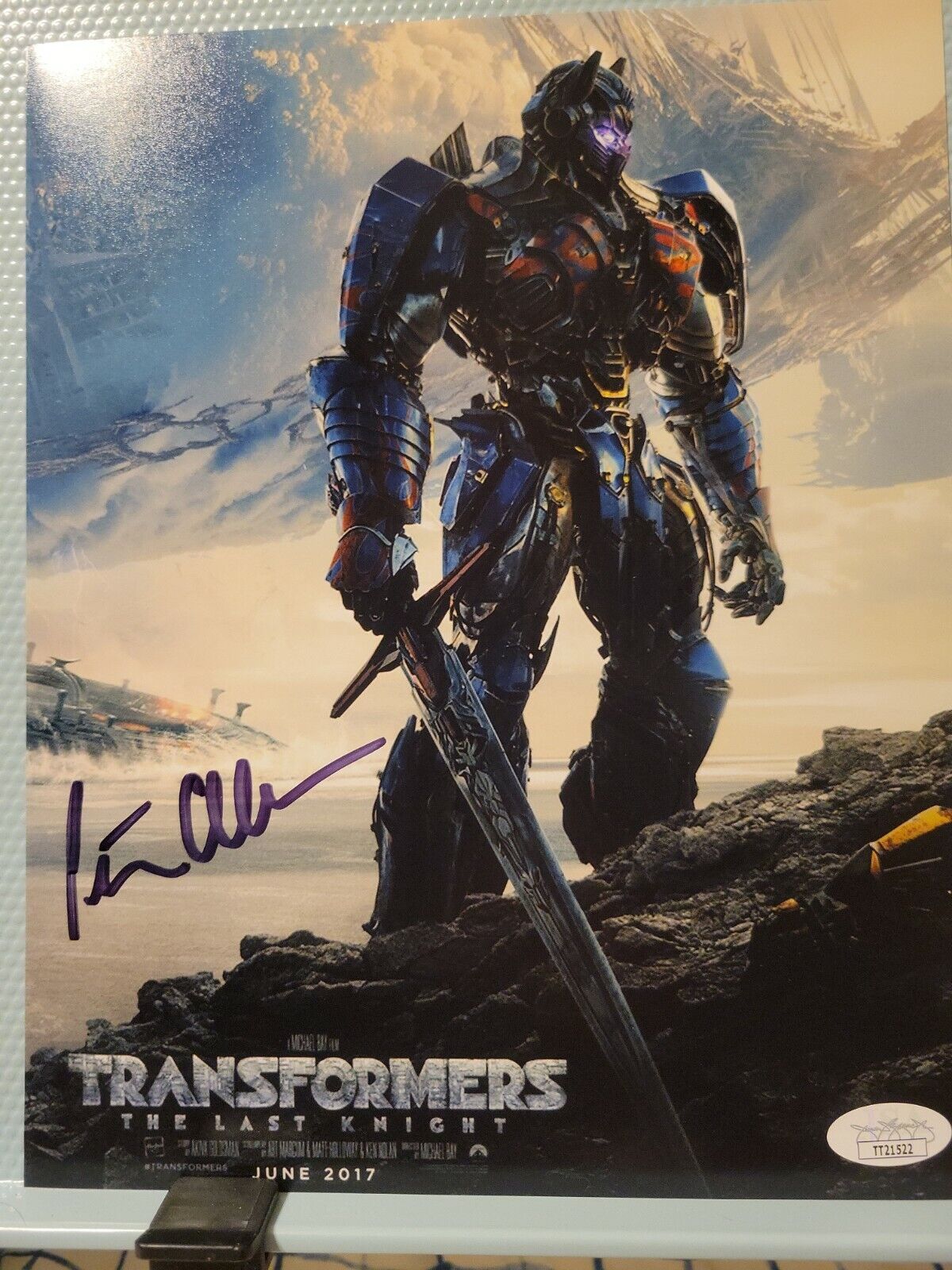 Peter Cullen autographed signed 8x10 Photo Poster painting Beckett Jsa COA Transformers Optimus