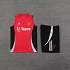 2024/2025 Manchester United pre-match training Red Jersey+Shorts 1:1 Thai Quality