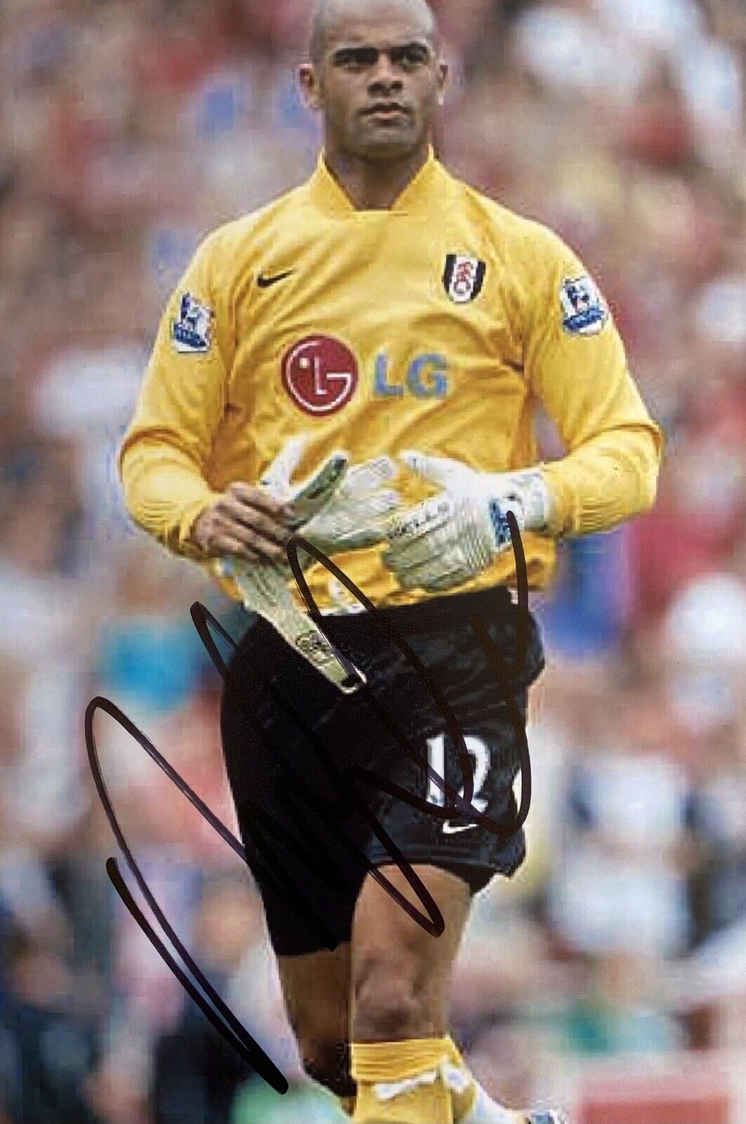 Tony Warner Genuine Hand Signed Fulham 6X4 Photo Poster painting