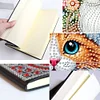 50 Pages DIY Xmas Cat A5 Special Shaped Diamond Painting Notebook