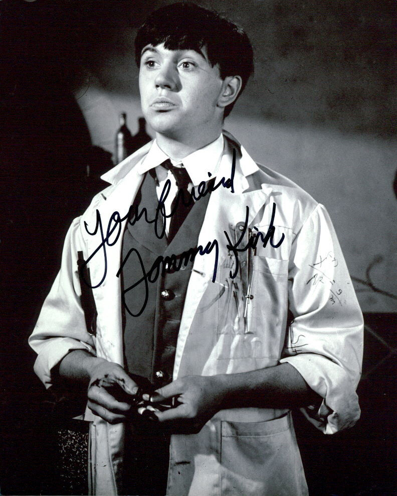 Tommy Kirk signed 8X10 Photo Poster painting Disney COA