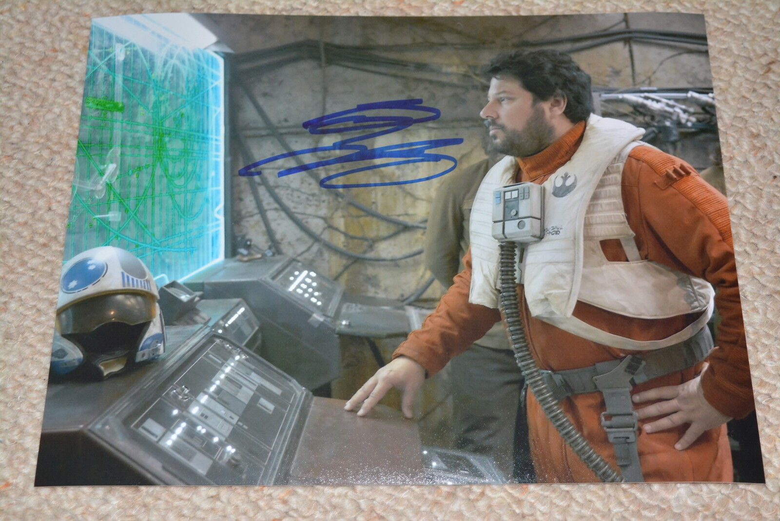 GREG GRUNBERG signed autograph In Person 8x10 20x25 cm STAR WARS FORCE AWAKENS