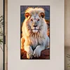 (40*70cm)Lion - Full Round Drill Diamond Painting