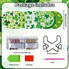 8Pcs St. Patrick'S Day Diamond Painting Coasters With Holder