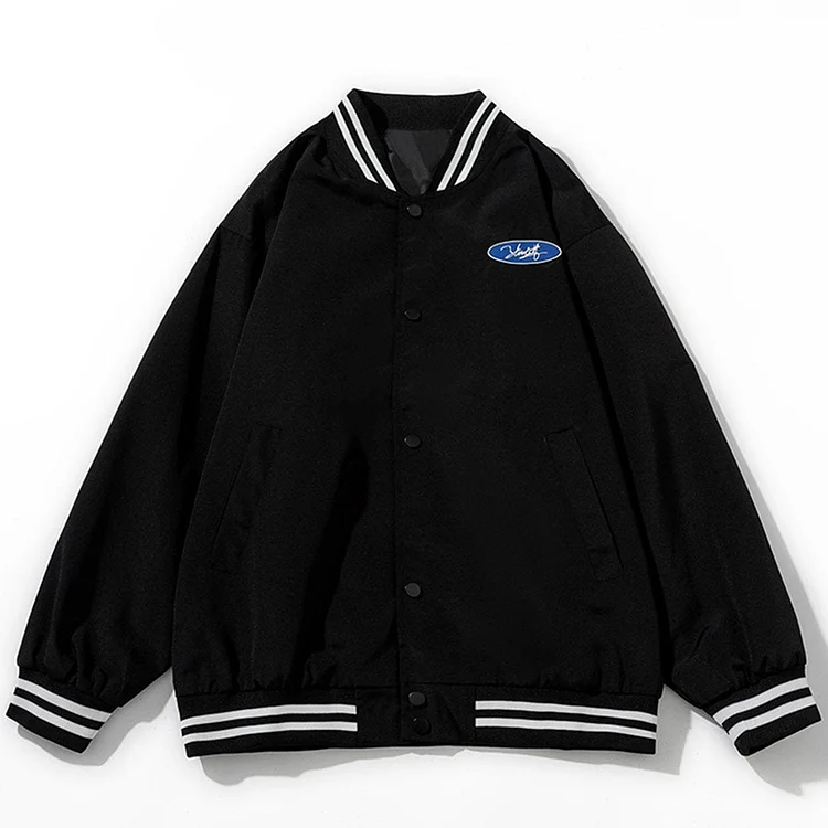 Aelfric Eden Letter Label Varsity Jacket