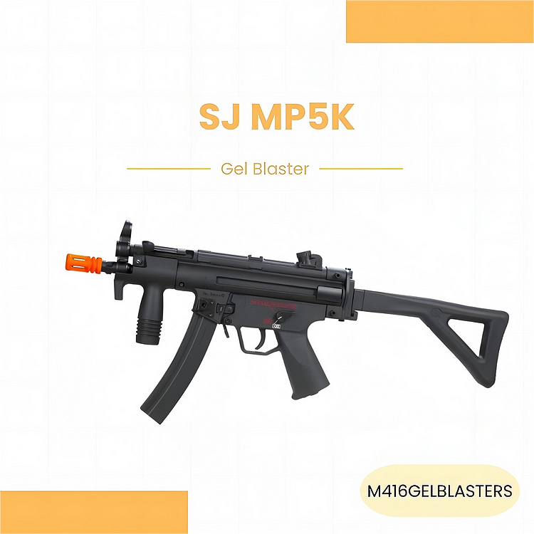 流行り の ブランド - 2024年おすすめのアイテム満載 - Blaster Gel Rifle Assault MP5K Compact Powerful and トイガン