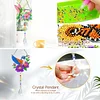 2pcs Flower Bird Diamond Painting Double-sided Crystal Window Suncatcher Craft Set Birthday Gifts Home Garden Decor Hanging Kit