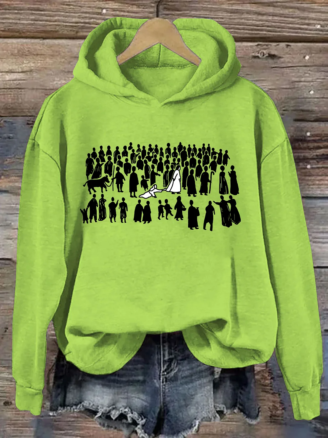 By His Wounds Christian Hoodie