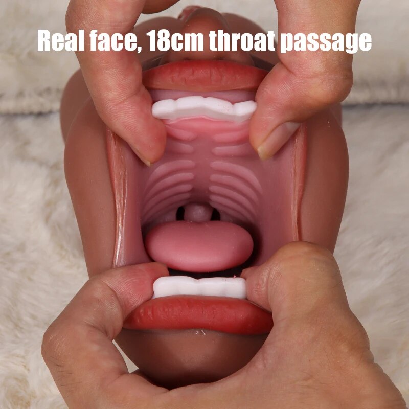 Realistic Silicone Vagina Masturbator for Men