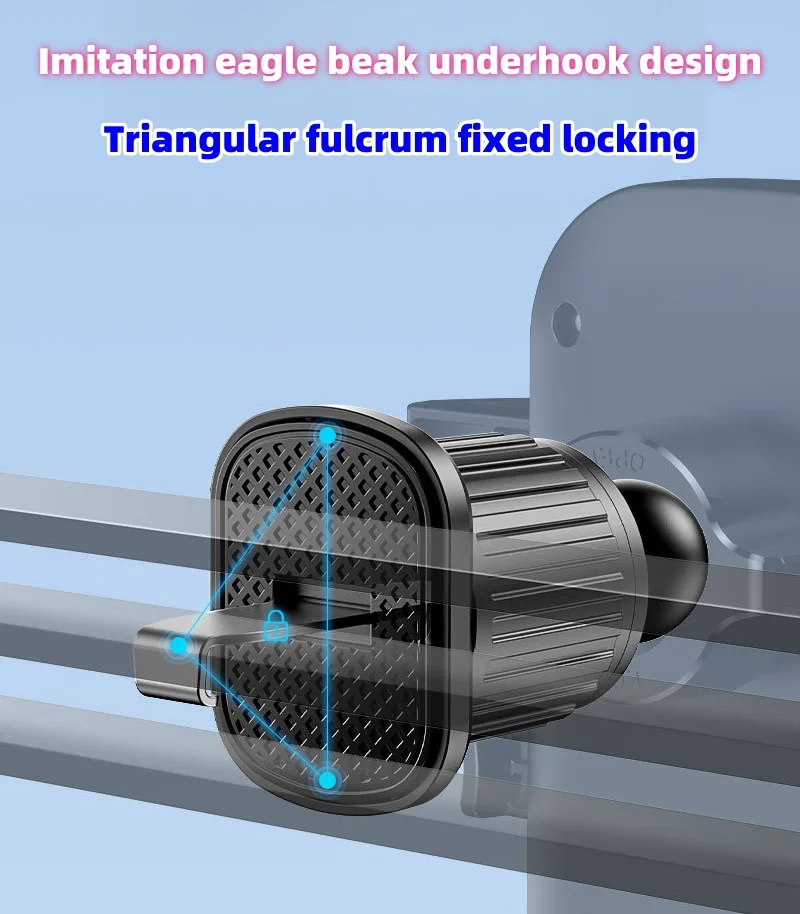 Car air outlet mobile phone navigation holder