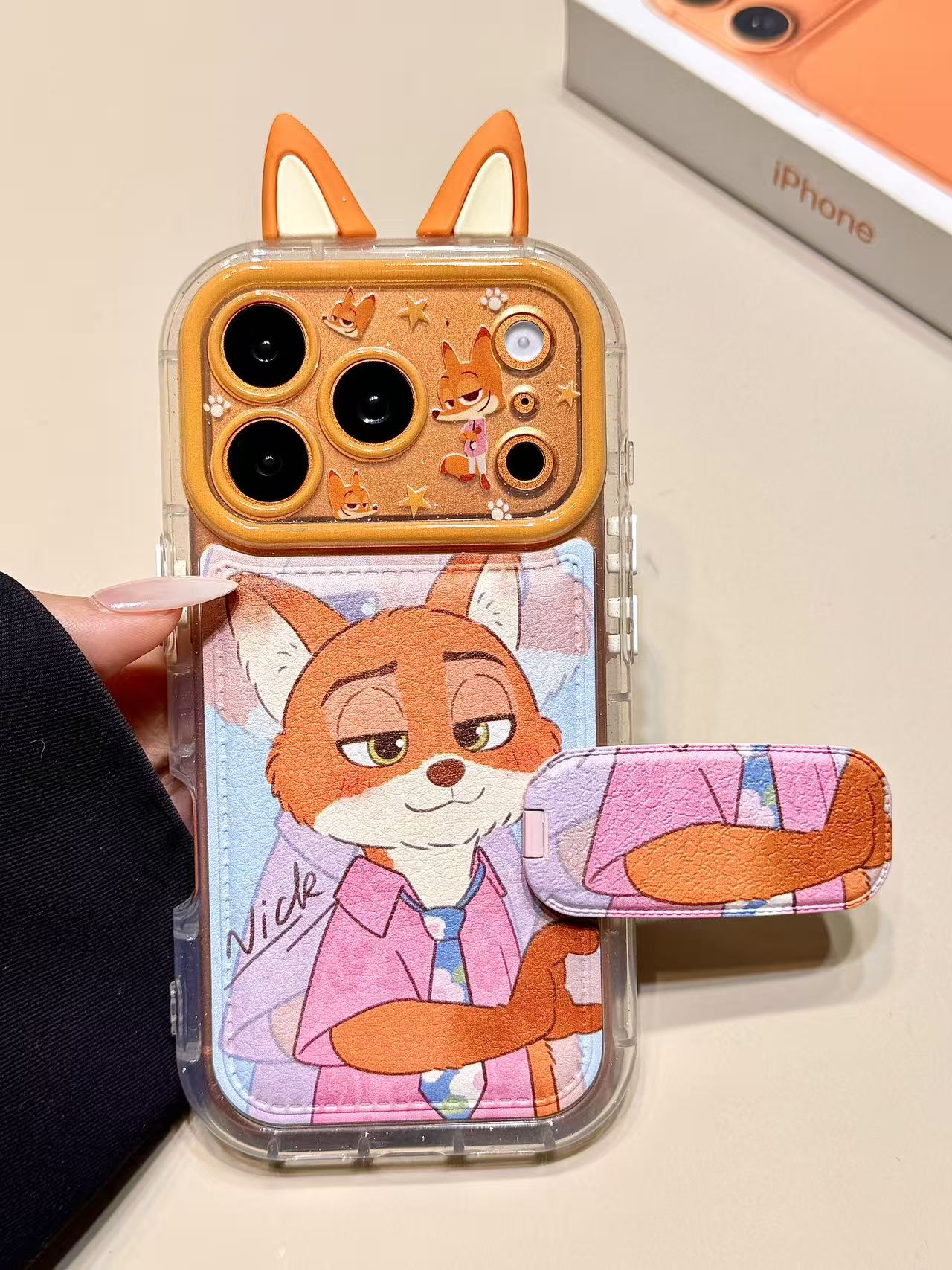 ズートピア』ジュディ/ニック デザイン スマホケーススタンド付き