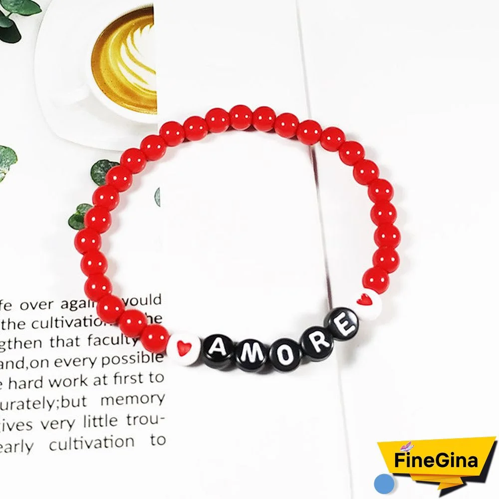 Personalized Saying Alphabet Bead Word Kandi Bracelets