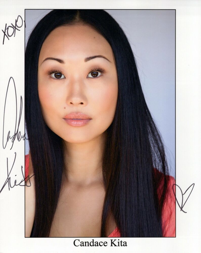 Candace Kita glamour shot autographed Photo Poster painting signed 8x10 #3