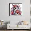 Rainbow Unicorn-14CT Stamped Cross Stitch Egyptian Cotton 65*65cm/25.59*25.59in(Big Size) tapestrymarket