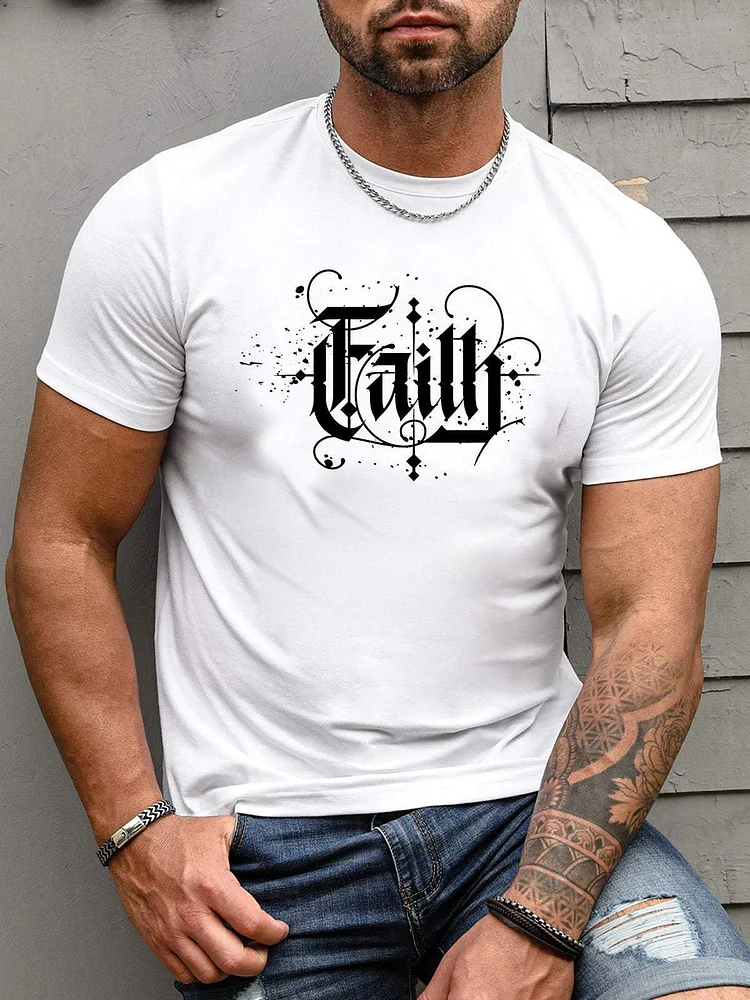 Faith Crew Neck T-Shirt
