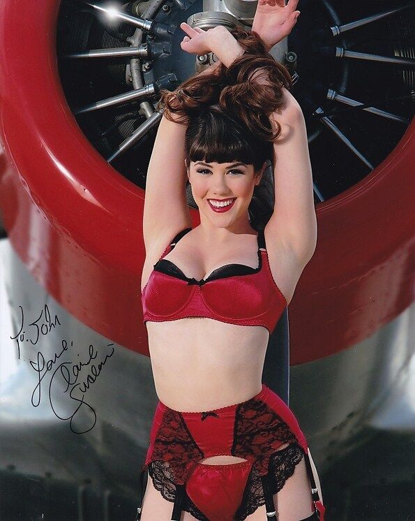 CLAIRE SINCLAIR Autographed Signed Photo Poster paintinggraph - To John