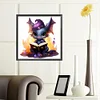 (40*40cm)Halloween Pterosaur - Full Round Drill Diamond Painting