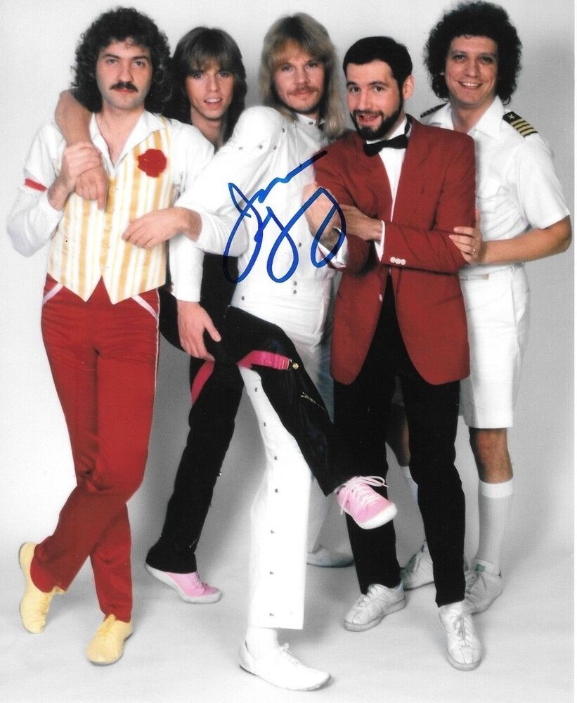 * JAMES JY YOUNG * signed 8x10 Photo Poster painting * STYX * * 22